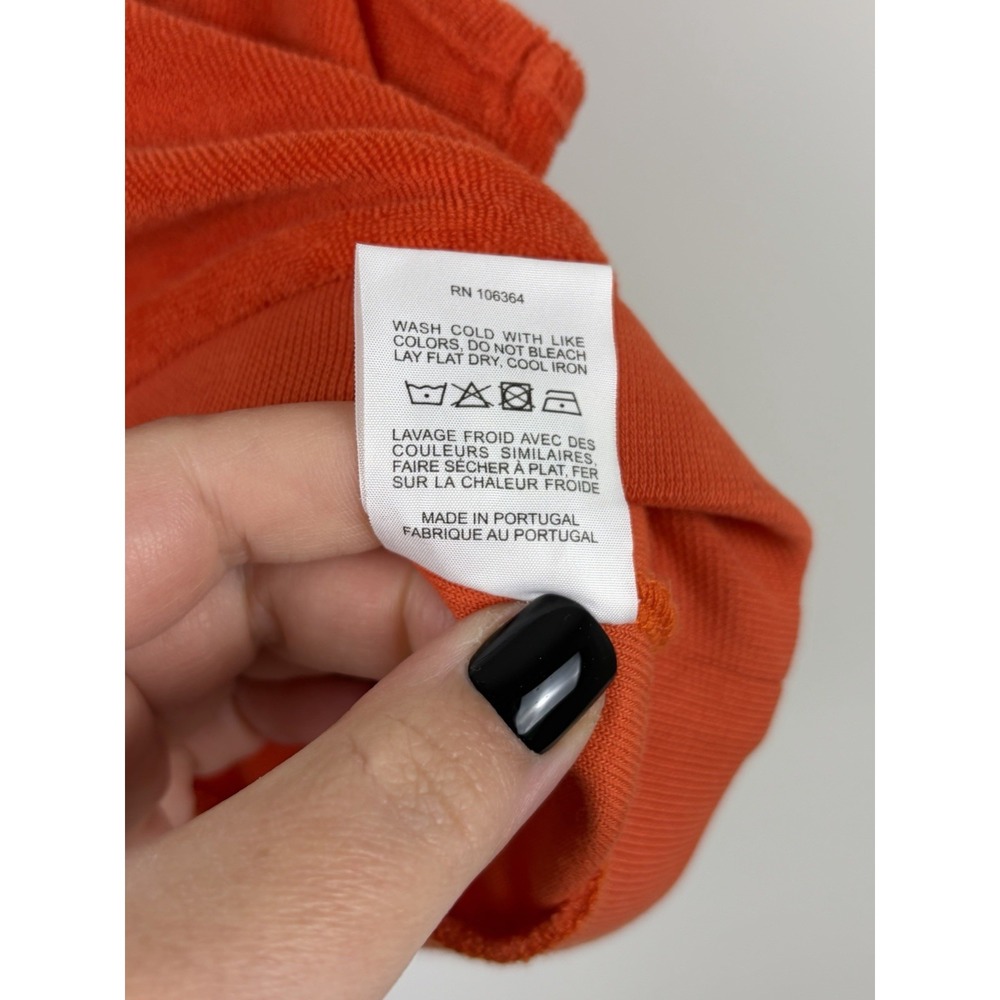 KULE The Terry Selena Lightweight Cropped Tank Coral SZ L - Picture 5 of 6